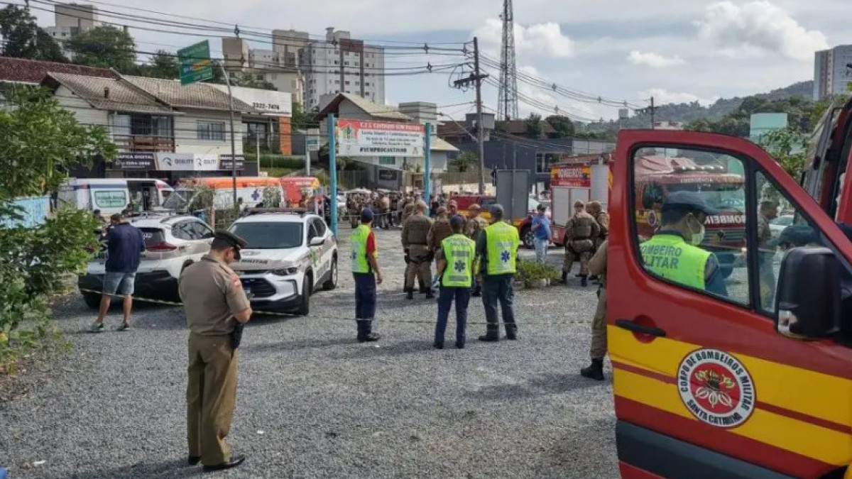 Crianças feridas em ataque a creche em Blumenau saem do hospital Juiz