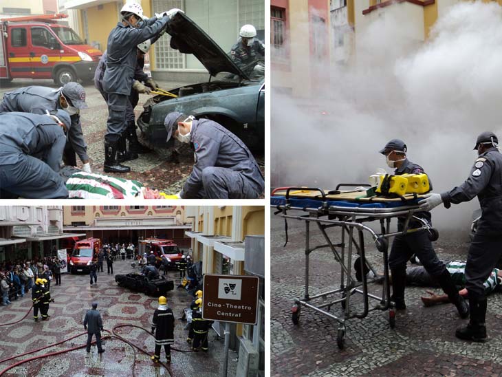 Simulação Corpo de Bombeiros