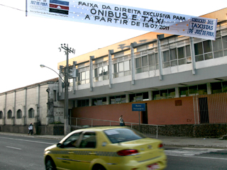 Foto da praça da Estação