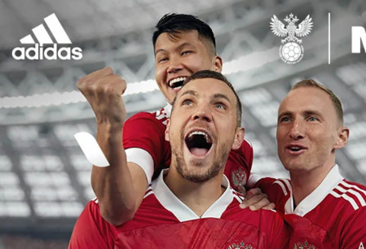 Adidas suspende contrato com a Federação Russa de Futebol