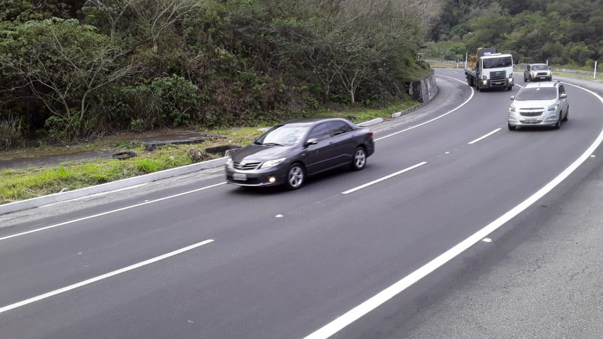 Trecho km 80 e km 120 da Serra de Petrópolis BR-040