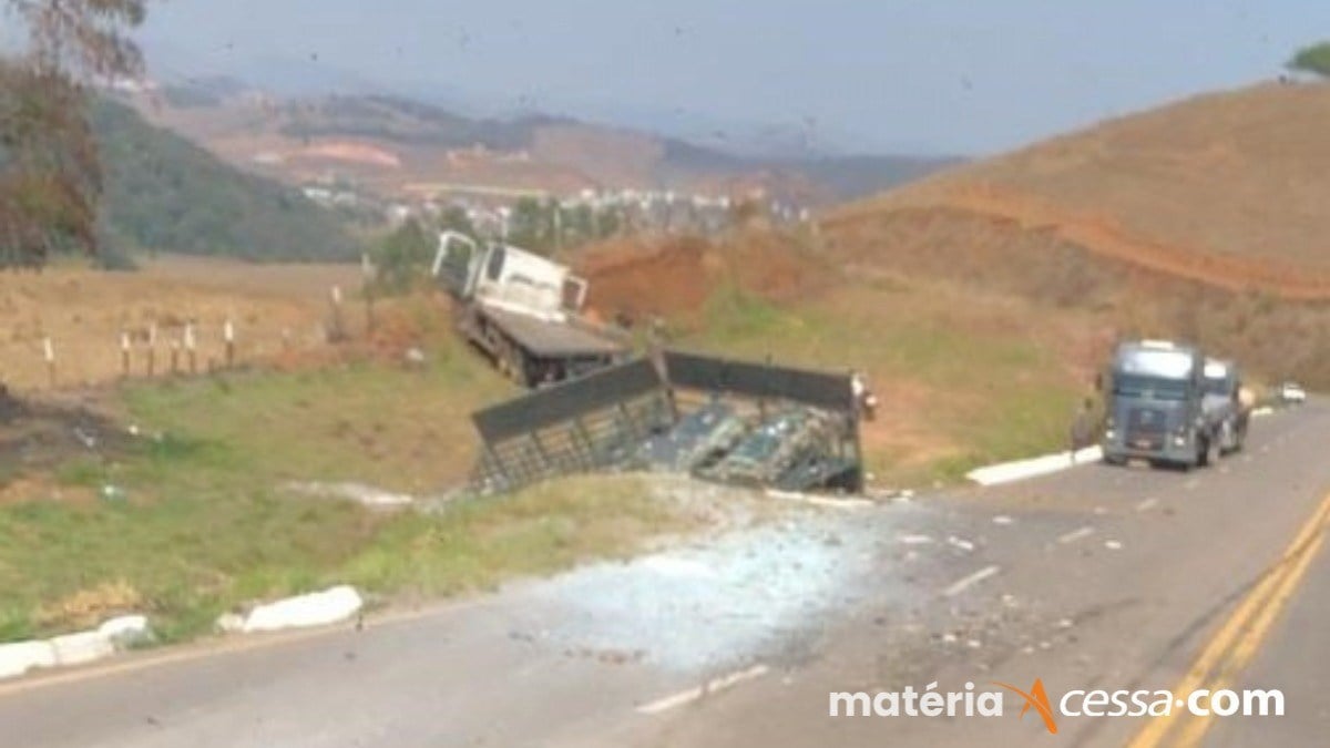 Ajudante de caminhão morre após acidente na Serra de Pirapanema