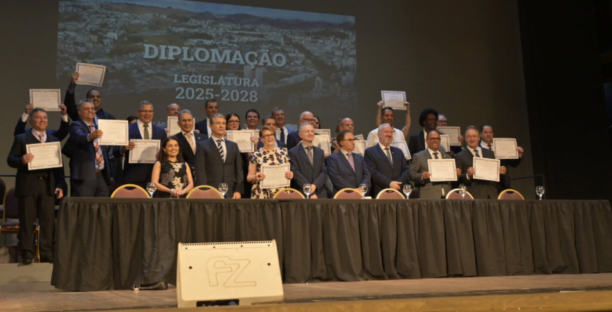 Cerimônia de diplomação para a legislatura 2025-2028