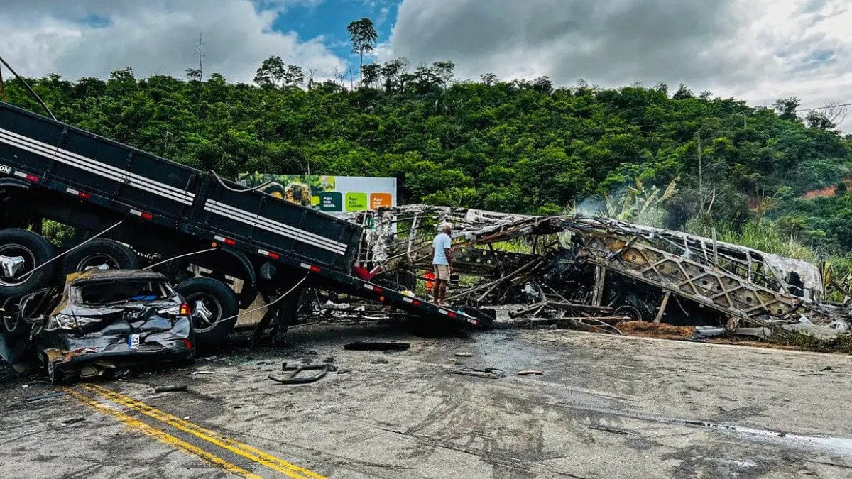 Corpos de vítimas de acidente em MG serão levados ao IML de BH