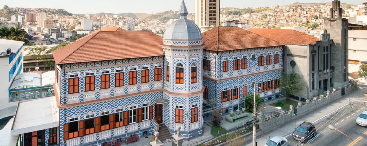 Colégio Santa Catarina visto de cima.