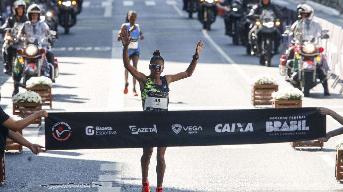 Brasil volta ao pódio feminino da São Silvestre