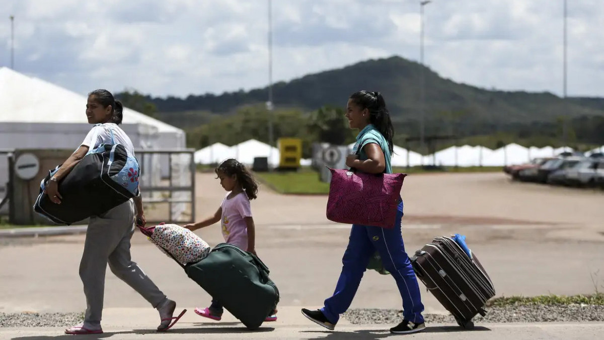 Brasil recebeu 194.331 migrantes em 2024