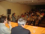 foto dos participantes do encontro com o
ministro do turismo