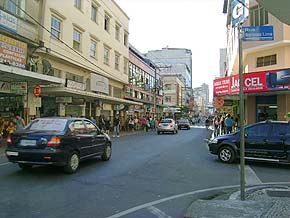 Foto na rua Batista com a Barbosa Lima