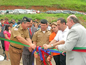 Foto
inaugura??o sede da Guarda Municipal