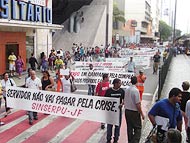 Foto da manifestação