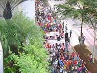 Foto da manifestação