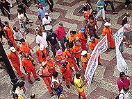 Foto da manifestação