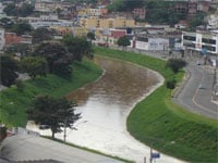 Foto do rio Paraibuna