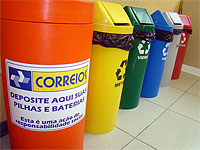 reciclagem correios