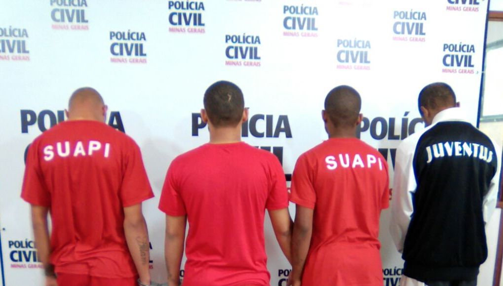 Pol Cia Civil Apresenta Quatro Suspeitos De Homic Dios Em Juiz De Fora