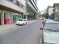 Foto da  rua Osaldo Aranha