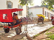 Foto de charretes de Tiradentes