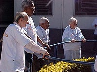 Foto de idosos em um asilo de Juiz de Fora