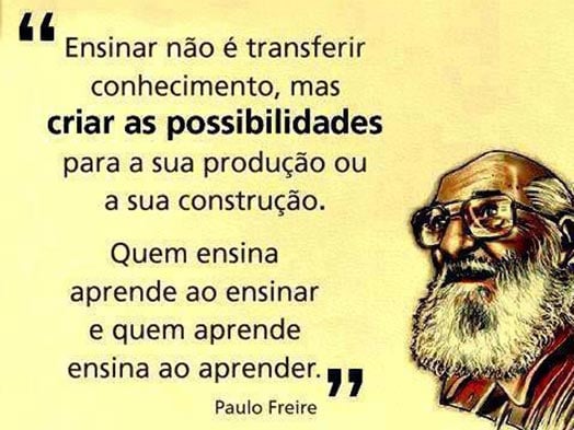 Resultado de imagem para texto paulo freire sobre educação