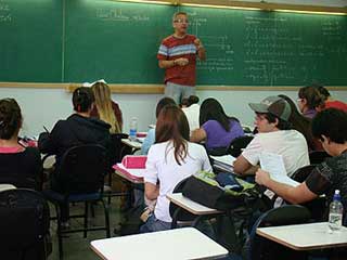 Foto de sala de aula