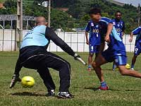 Foto de um gol