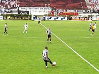 Foto do jogo do Tupi contra o Atl?tico em Juiz de Fora