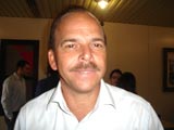 Foto do presidente do Tupi, Luiz Carlos Monteiro