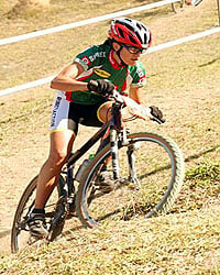 Ciclista juizforana Roberta Stopa