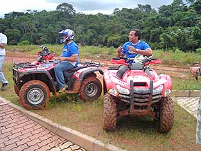 Foto da equipe de rally