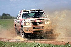 Imagem da equipe de rally