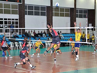 Jogo de vôlei