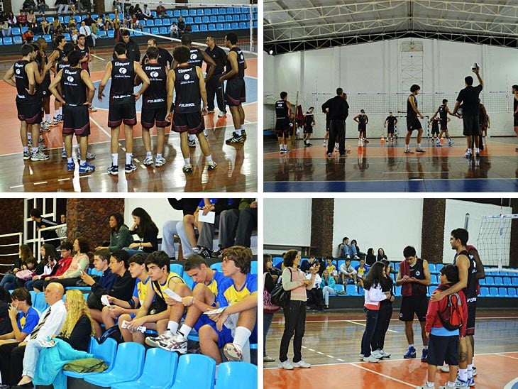 Equipe de vôlei da UFJF