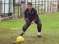 Jogadores correndo em treino