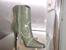 Bota cano m?dio estilo country girl, em verniz verde, na Equus, por R$ 149