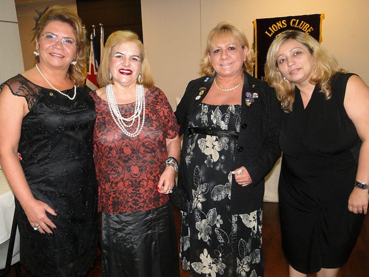 Walkyquia Fagundes, Marcia Panpanele Vieira Marques, Ivete Gomes e Erlane Costa