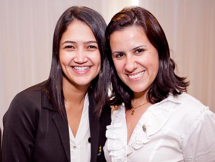 Juliana Acácio e Izabella Campos