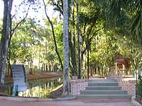 foto da pista em volta do lago