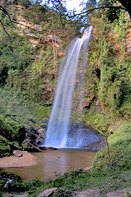 Foto da cachoeira