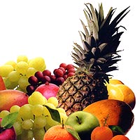 foto de frutas tropicais