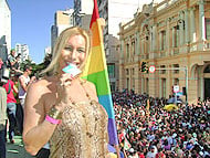 Foto da Parada Gay